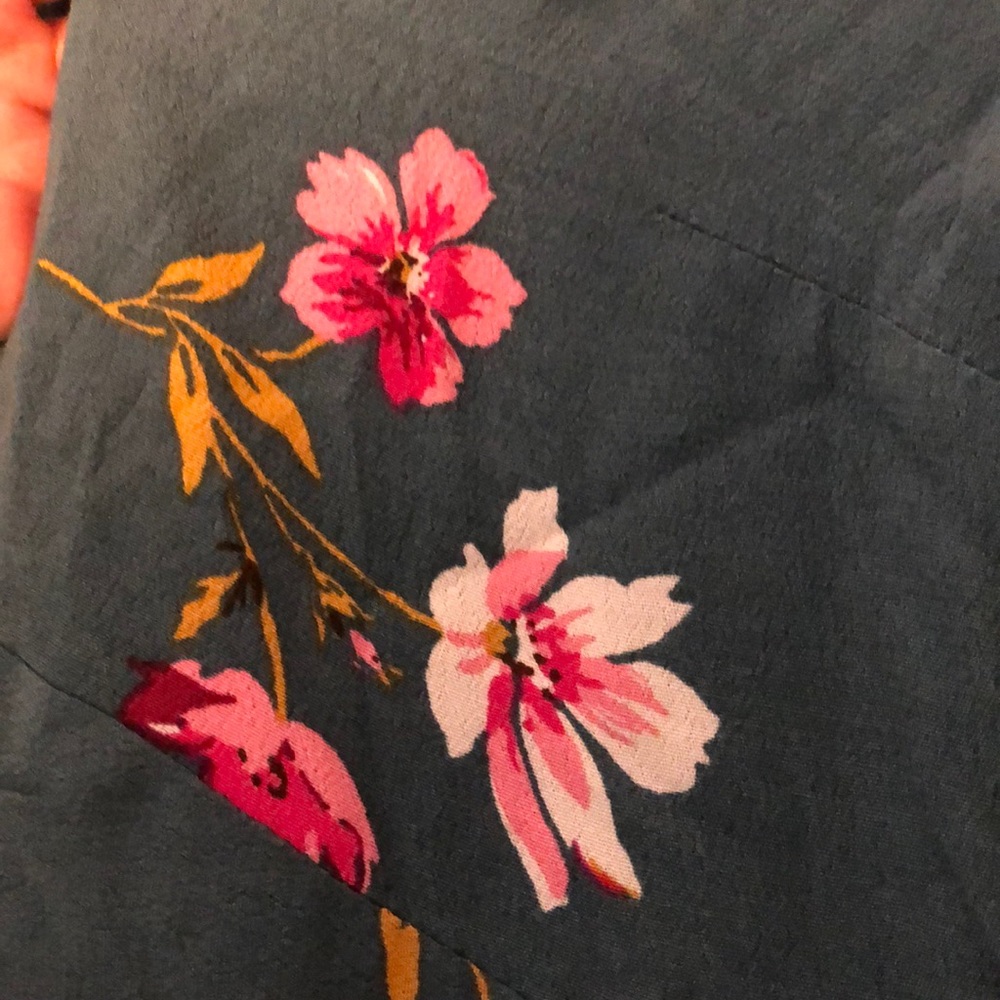 NWT Green floral jumpsuit - Picture 4 of 4